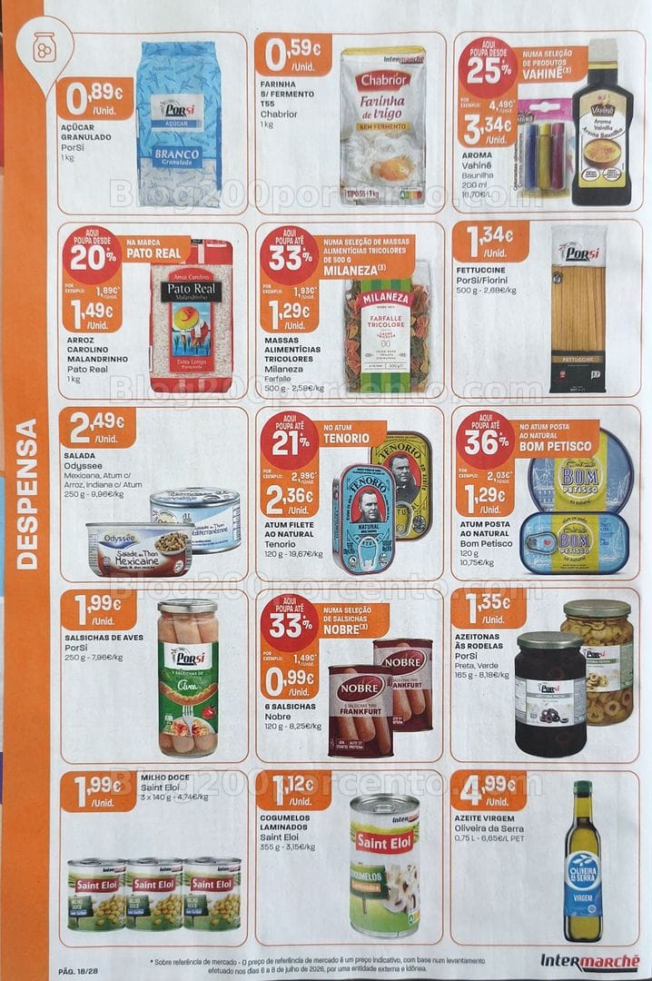 Antevisão Folheto INTERMARCHÉ Promoções de 13 a 19 agosto