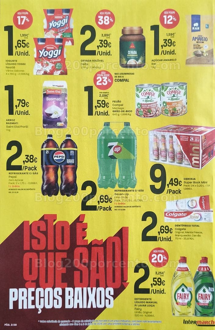Antevisão Folheto INTERMARCHÉ Promoções de 13 a 19 agosto