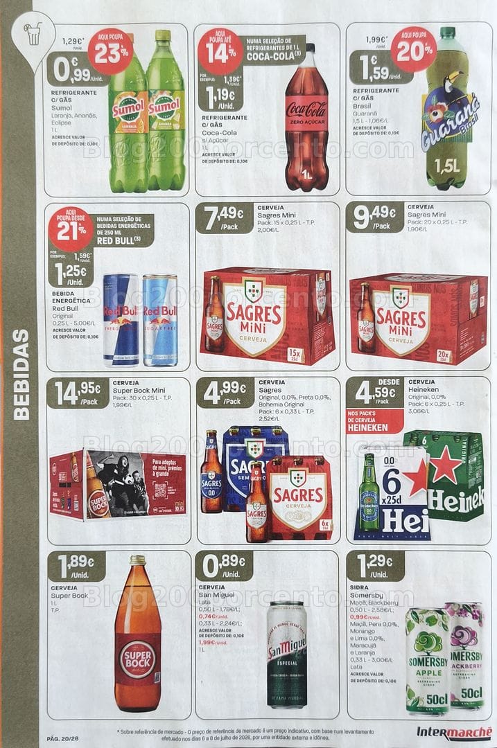 Antevisão Folheto INTERMARCHÉ Promoções de 13 a 19 agosto