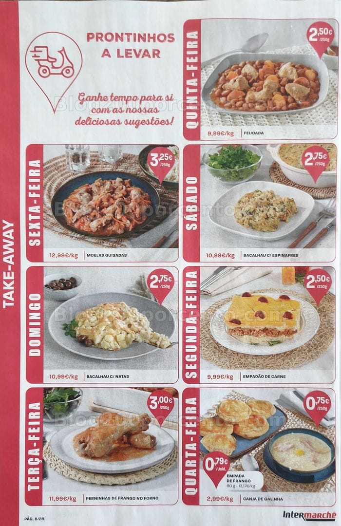 Antevisão Folheto INTERMARCHÉ Promoções de 13 a 19 agosto