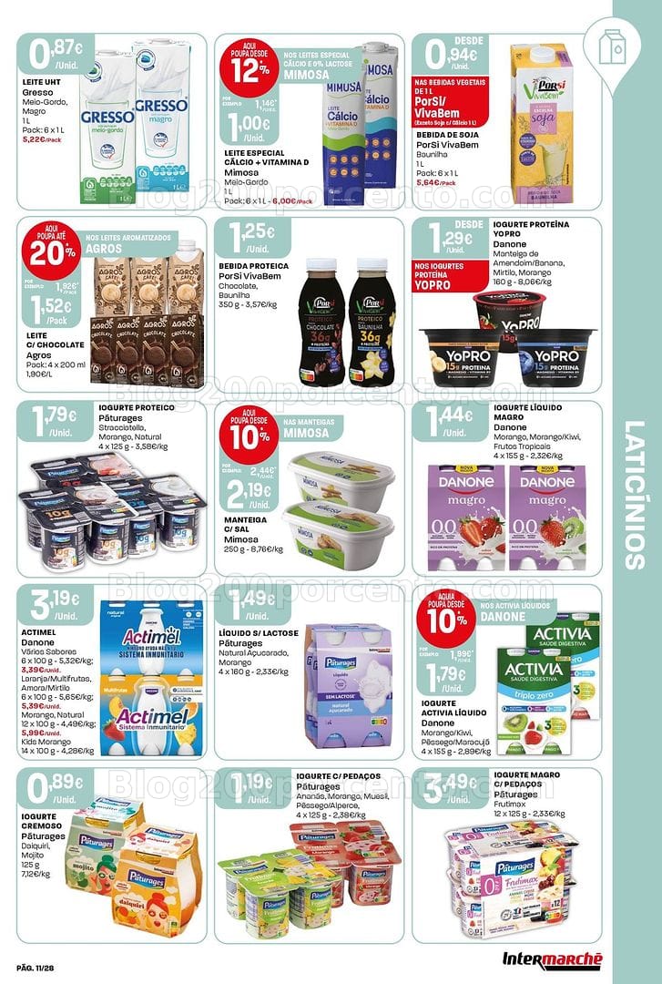 Antevisão Folheto INTERMARCHÉ Contact Promoções de 6 a 12 agosto
