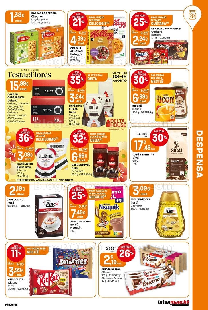 Antevisão Folheto INTERMARCHÉ Contact Promoções de 6 a 12 agosto