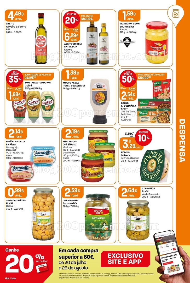 Antevisão Folheto INTERMARCHÉ Contact Promoções de 6 a 12 agosto