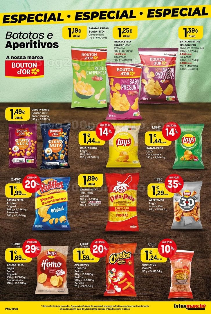 Antevisão Folheto INTERMARCHÉ Contact Promoções de 6 a 12 agosto