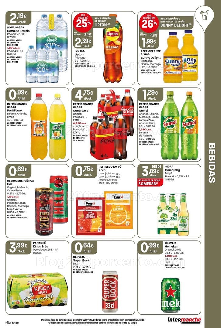 Antevisão Folheto INTERMARCHÉ Contact Promoções de 6 a 12 agosto