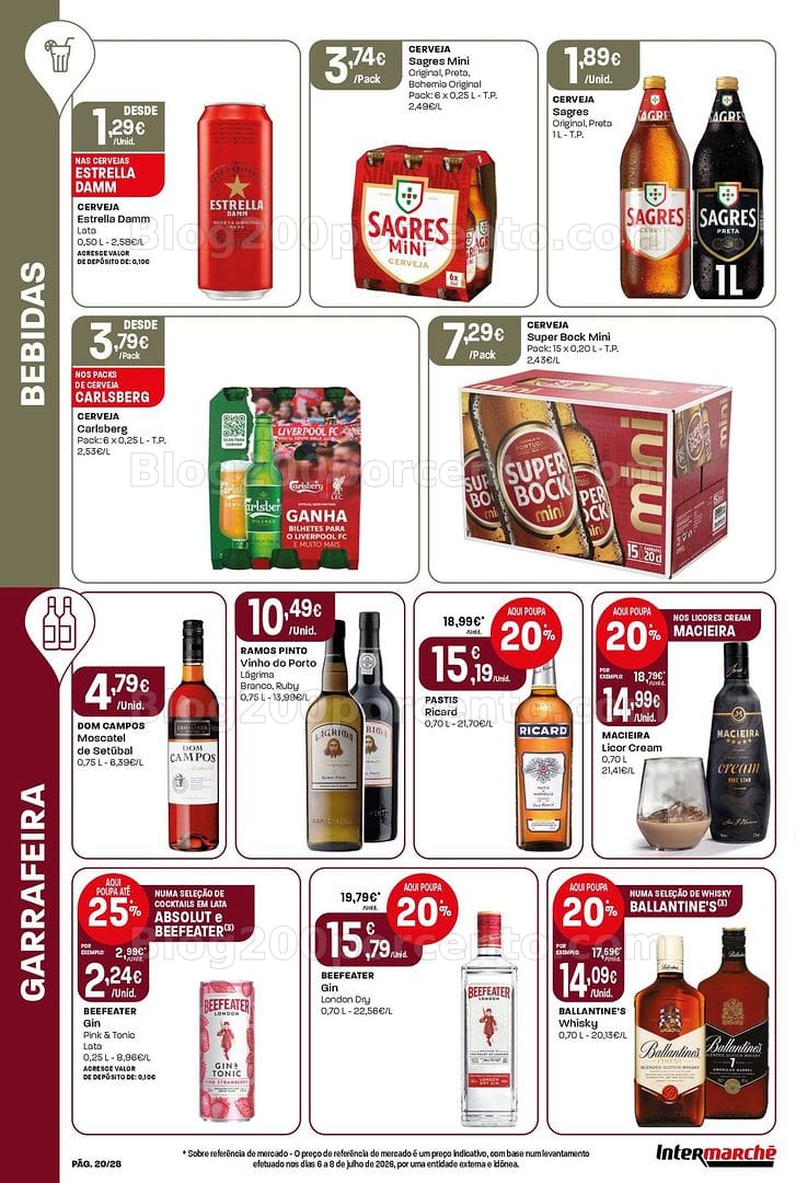 Antevisão Folheto INTERMARCHÉ Contact Promoções de 6 a 12 agosto