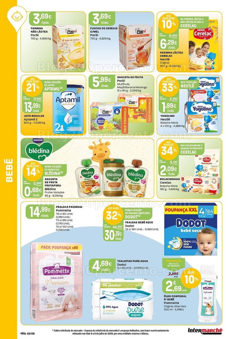 Antevisão Folheto INTERMARCHÉ Contact Promoções de 6 a 12 agosto