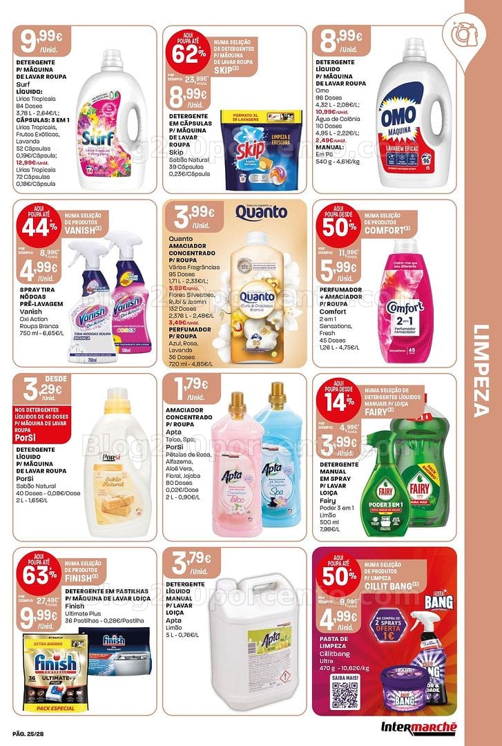 Antevisão Folheto INTERMARCHÉ Contact Promoções de 6 a 12 agosto