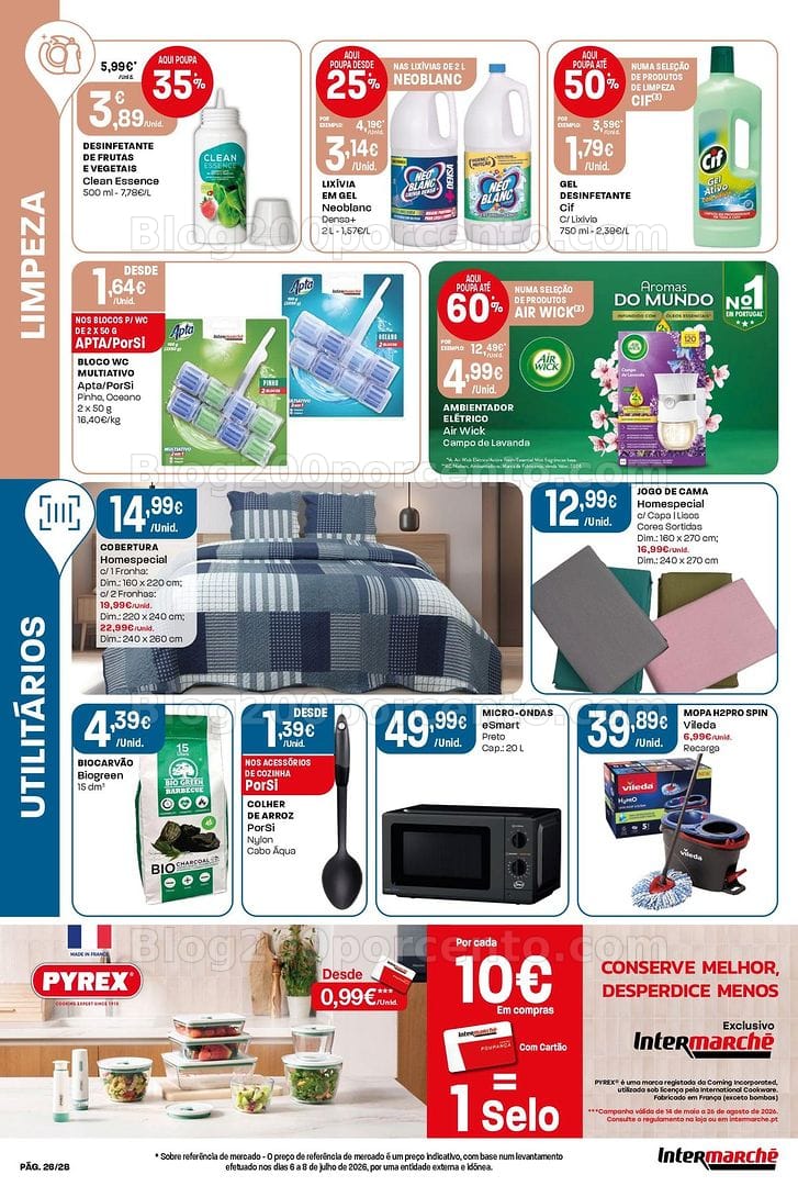 Antevisão Folheto INTERMARCHÉ Contact Promoções de 6 a 12 agosto