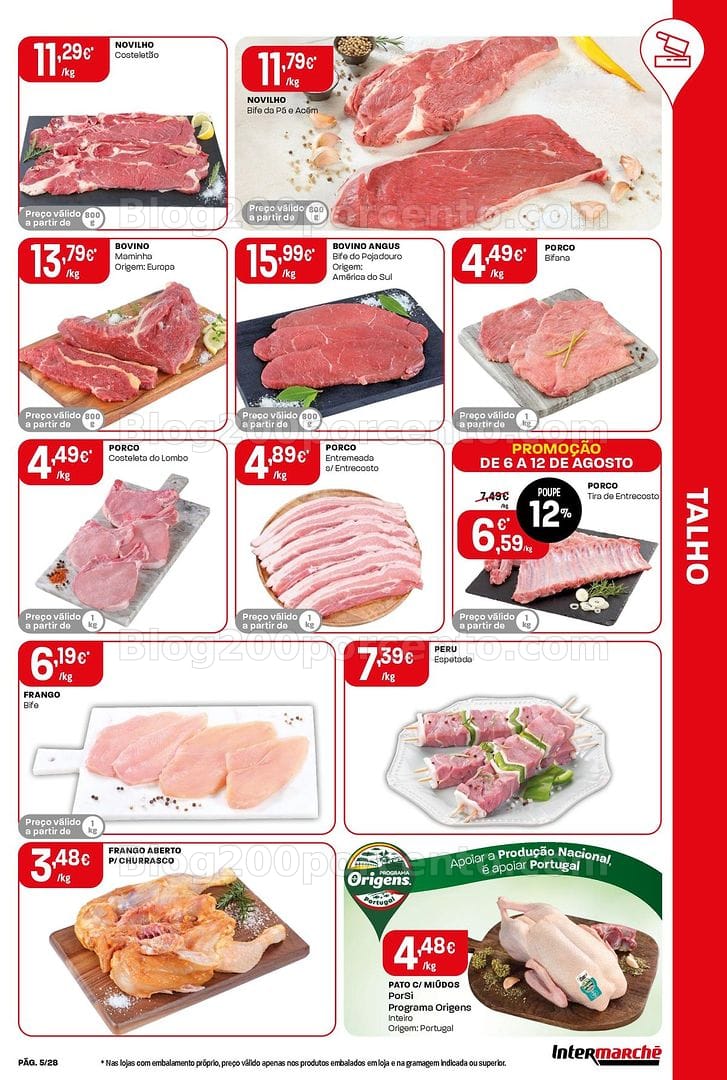 Antevisão Folheto INTERMARCHÉ Contact Promoções de 6 a 12 agosto