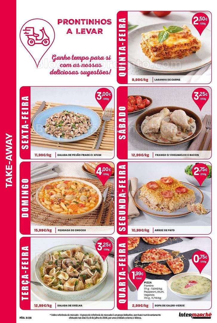 Antevisão Folheto INTERMARCHÉ Contact Promoções de 6 a 12 agosto
