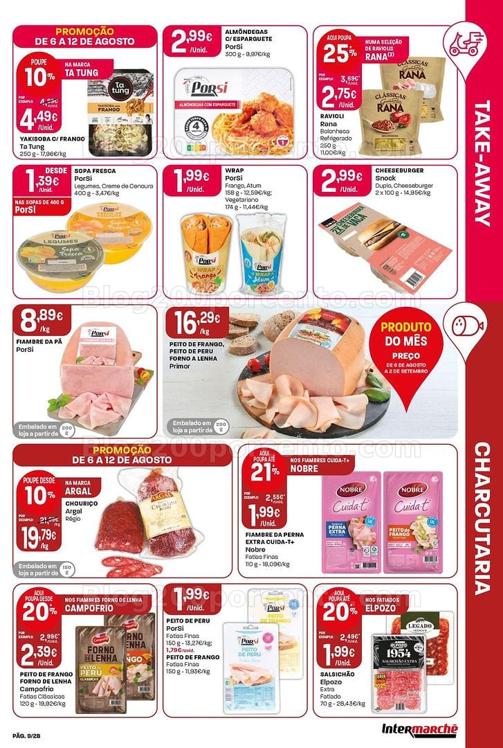 Antevisão Folheto INTERMARCHÉ Contact Promoções de 6 a 12 agosto