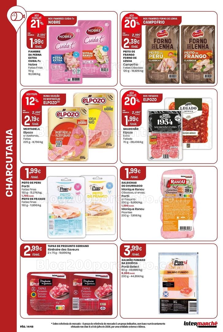 Antevisão Folheto INTERMARCHÉ Super Promoções de 6 a 12 agosto