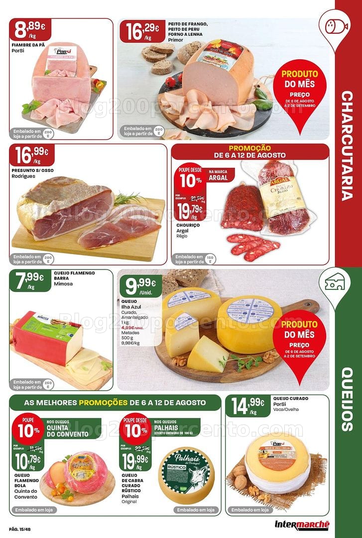 Antevisão Folheto INTERMARCHÉ Super Promoções de 6 a 12 agosto