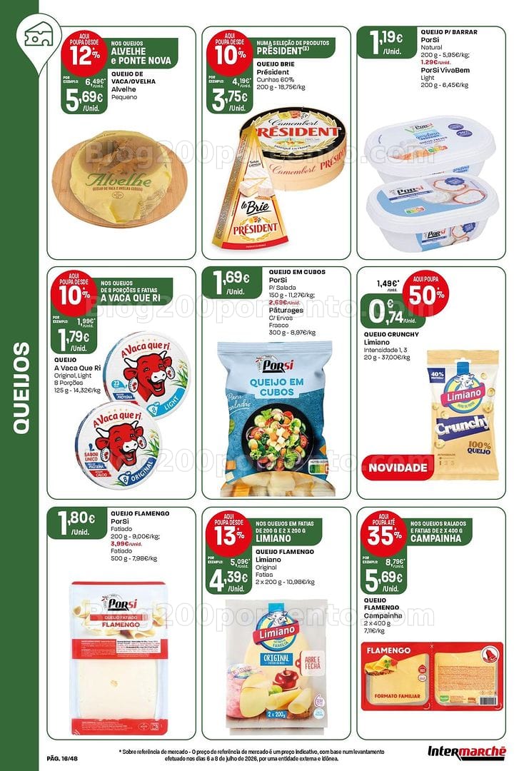 Antevisão Folheto INTERMARCHÉ Super Promoções de 6 a 12 agosto