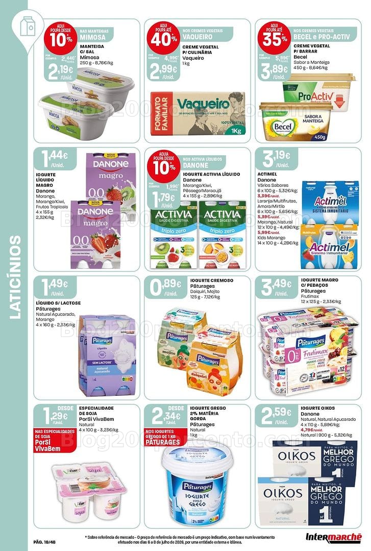 Antevisão Folheto INTERMARCHÉ Super Promoções de 6 a 12 agosto