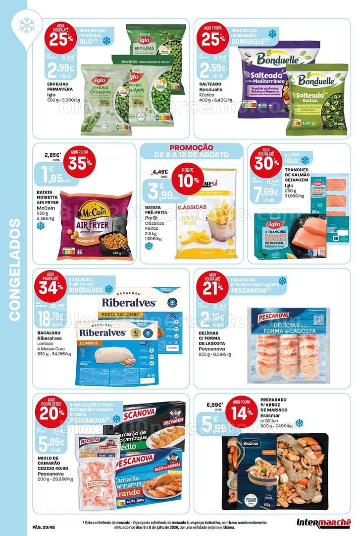 Antevisão Folheto INTERMARCHÉ Super Promoções de 6 a 12 agosto