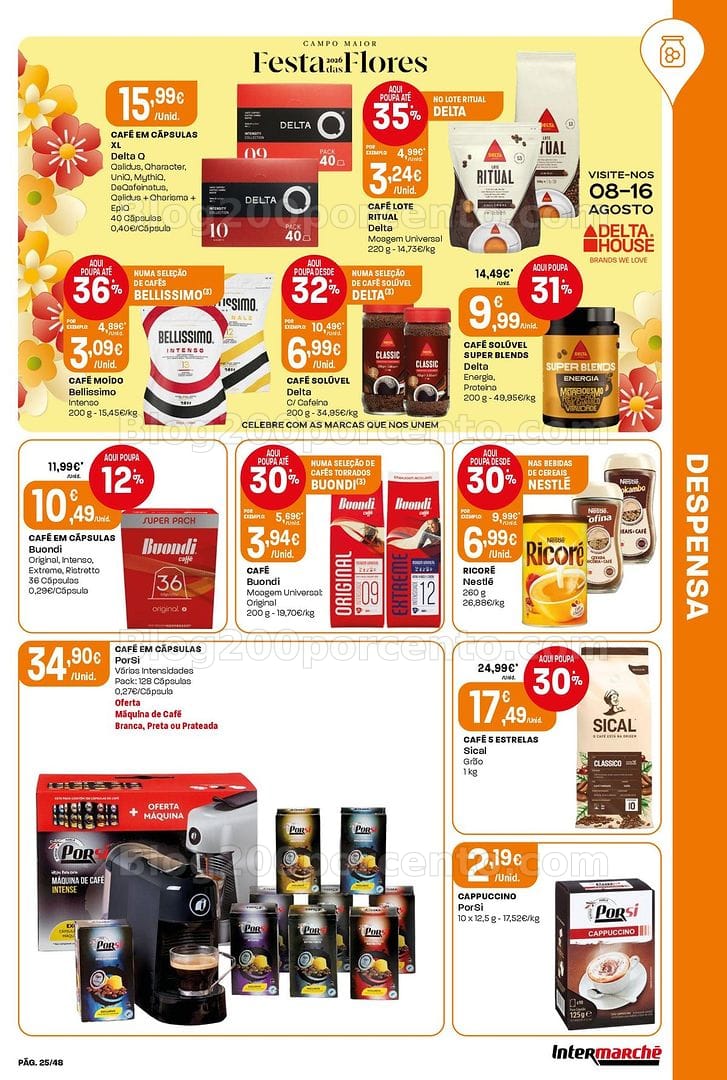 Antevisão Folheto INTERMARCHÉ Super Promoções de 6 a 12 agosto