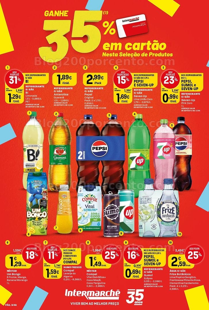 Antevisão Folheto INTERMARCHÉ Super Promoções de 6 a 12 agosto