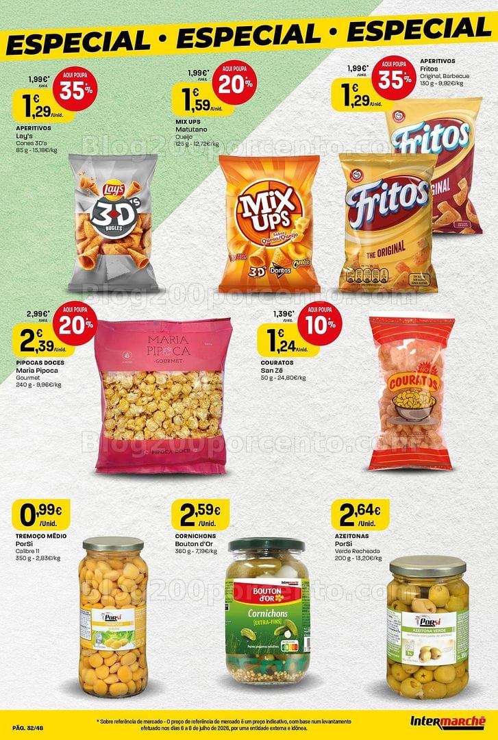 Antevisão Folheto INTERMARCHÉ Super Promoções de 6 a 12 agosto