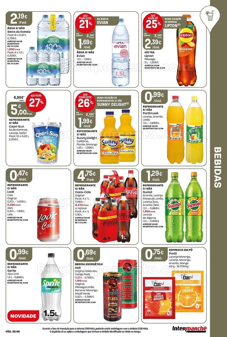 Antevisão Folheto INTERMARCHÉ Super Promoções de 6 a 12 agosto