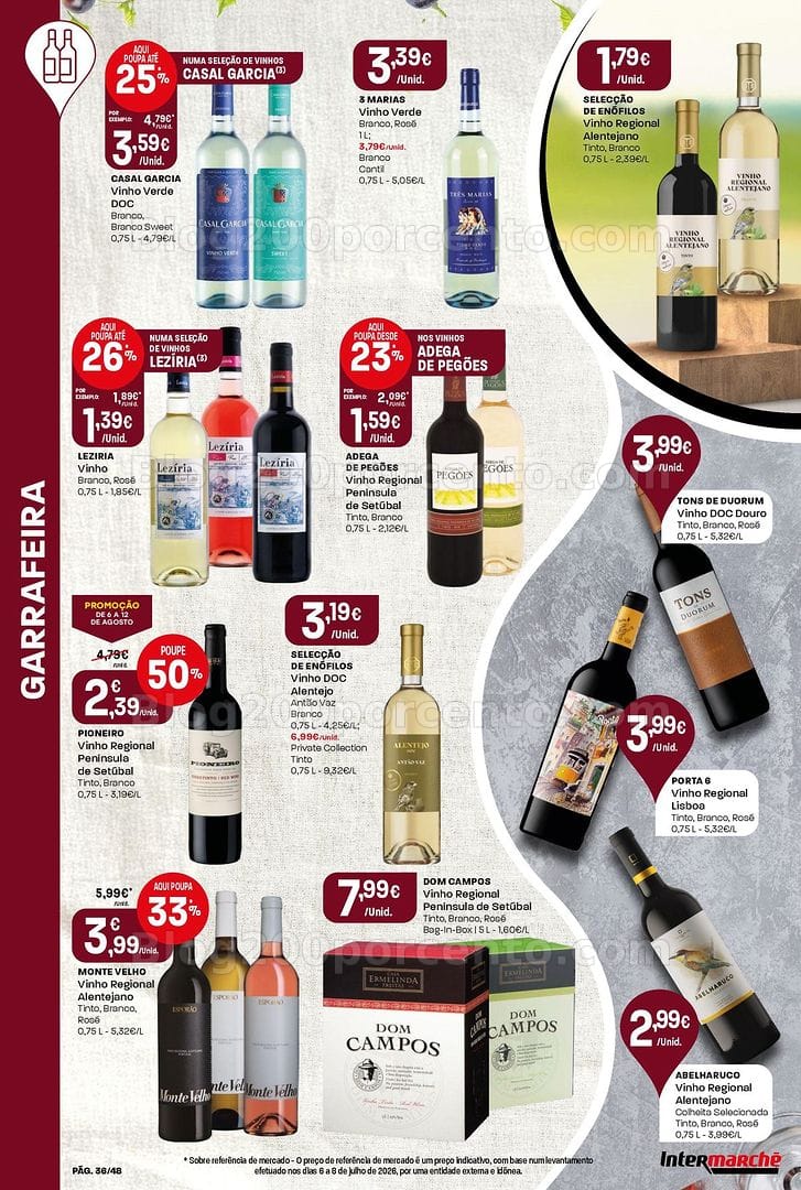 Antevisão Folheto INTERMARCHÉ Super Promoções de 6 a 12 agosto