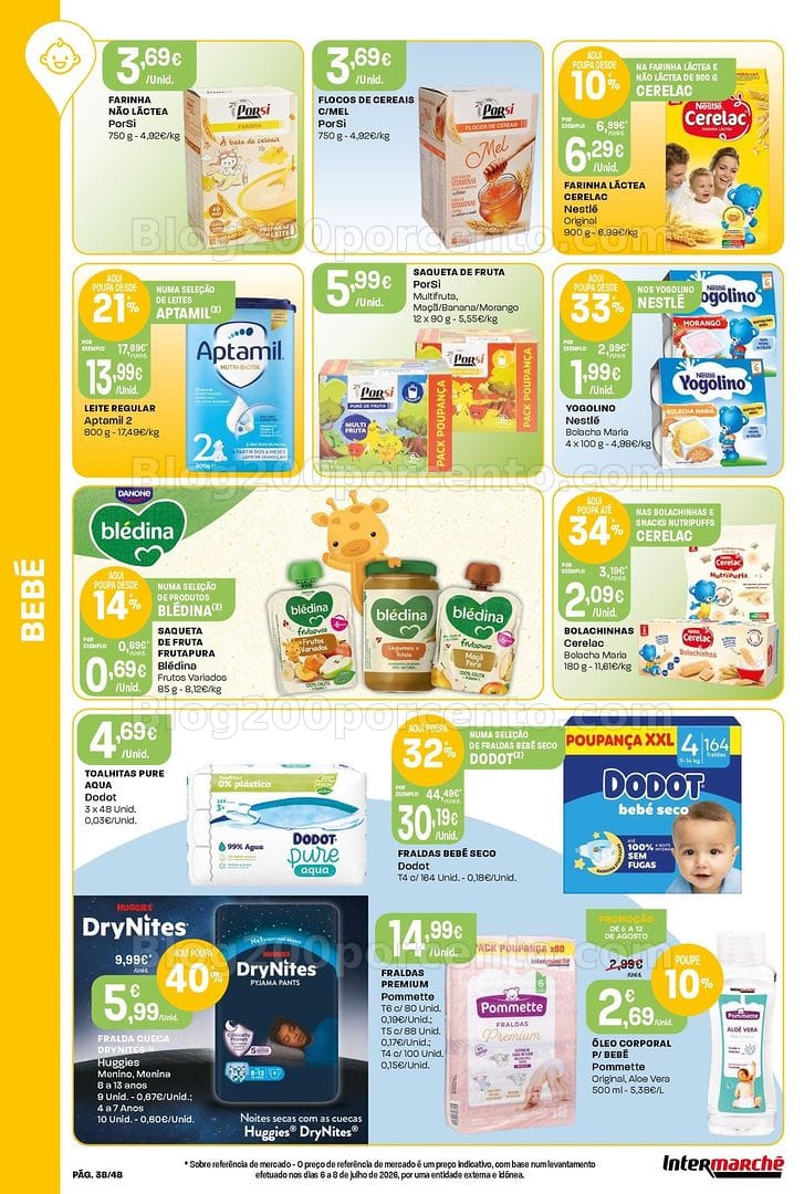 Antevisão Folheto INTERMARCHÉ Super Promoções de 6 a 12 agosto