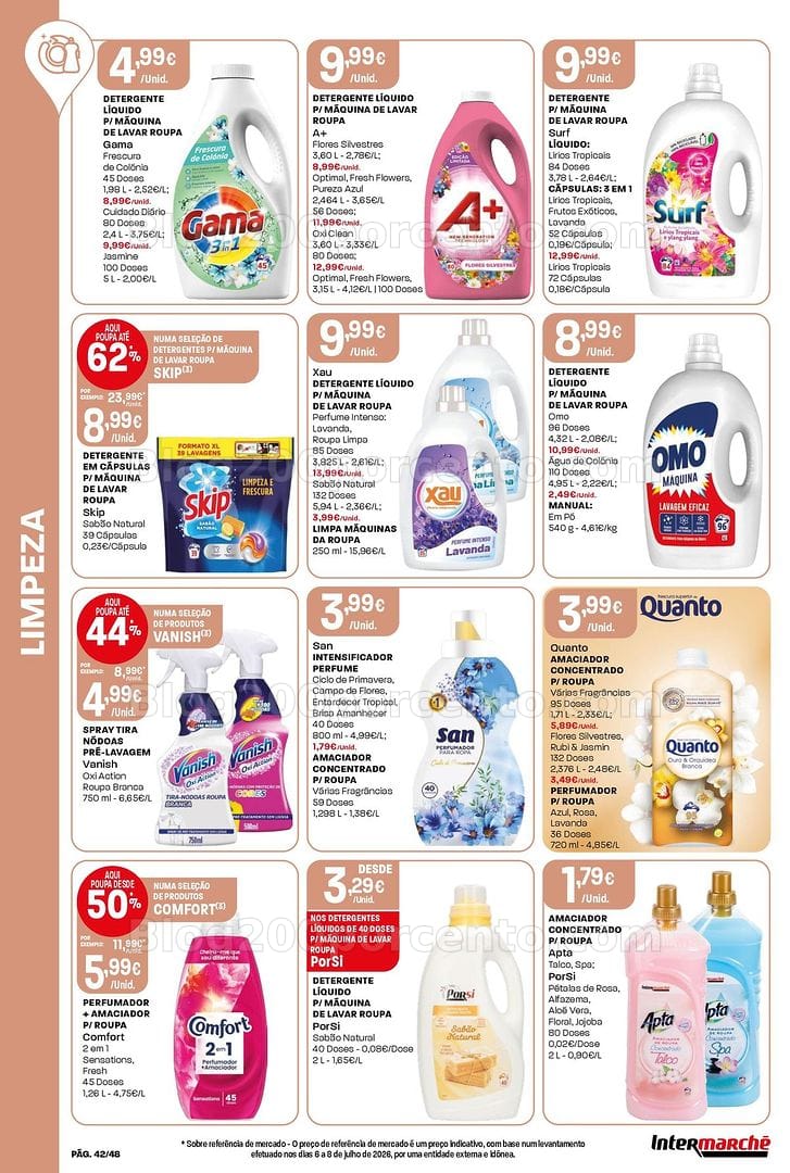 Antevisão Folheto INTERMARCHÉ Super Promoções de 6 a 12 agosto