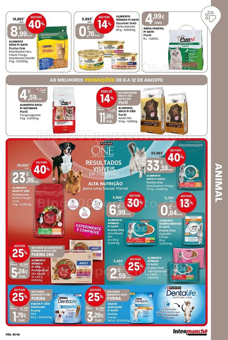 Antevisão Folheto INTERMARCHÉ Super Promoções de 6 a 12 agosto