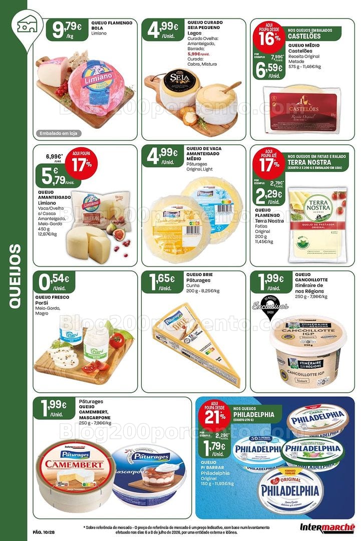 Antevisão Folheto INTERMARCHÉ Contact Promoções de 13 a 19 agosto