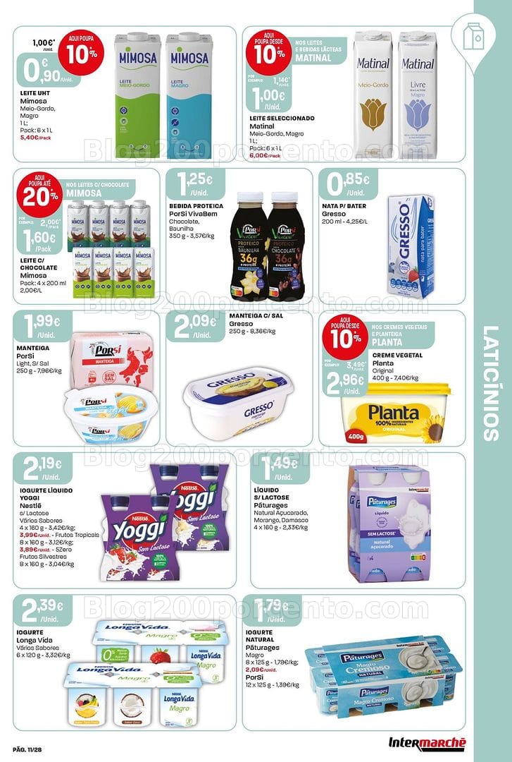 Antevisão Folheto INTERMARCHÉ Contact Promoções de 13 a 19 agosto