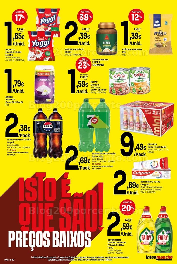 Antevisão Folheto INTERMARCHÉ Contact Promoções de 13 a 19 agosto