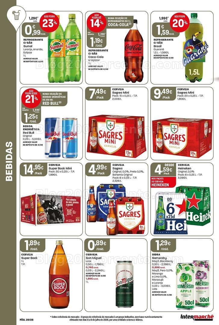 Antevisão Folheto INTERMARCHÉ Contact Promoções de 13 a 19 agosto