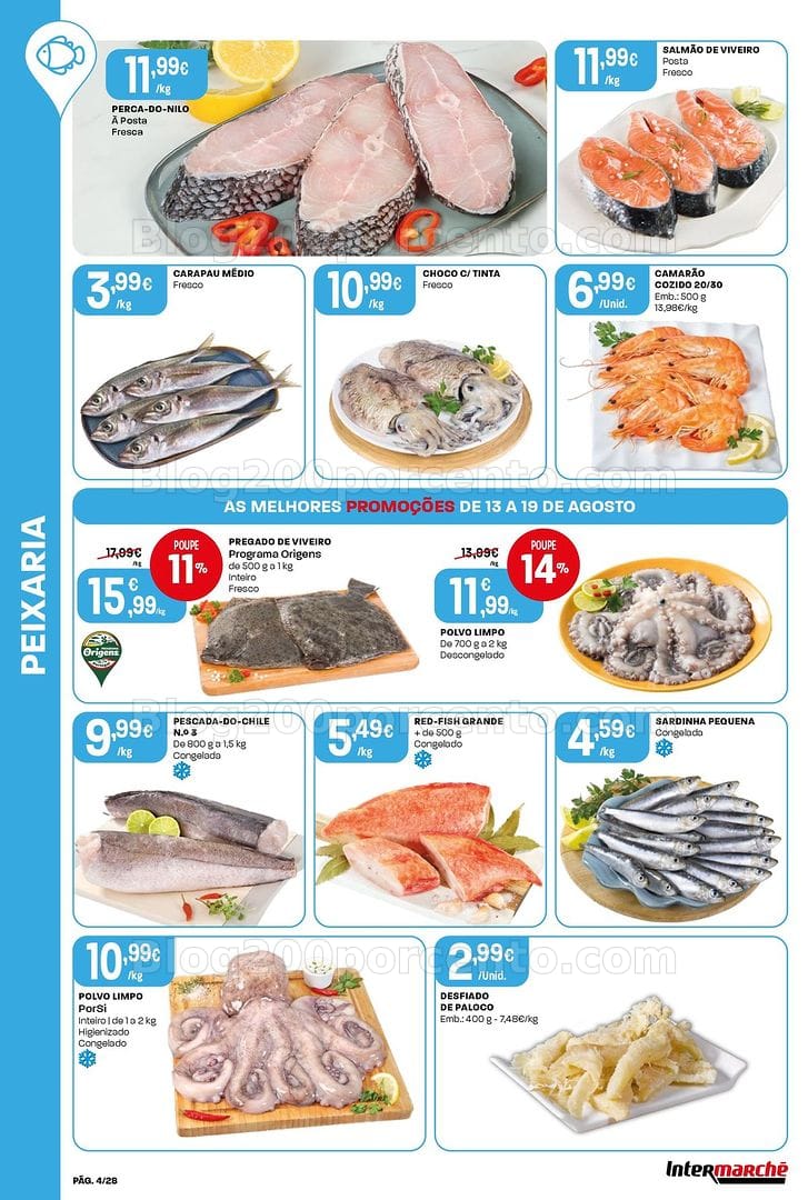 Antevisão Folheto INTERMARCHÉ Contact Promoções de 13 a 19 agosto