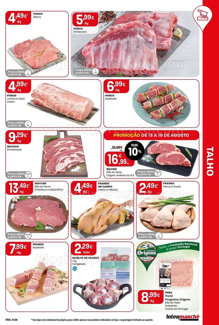 Antevisão Folheto INTERMARCHÉ Contact Promoções de 13 a 19 agosto