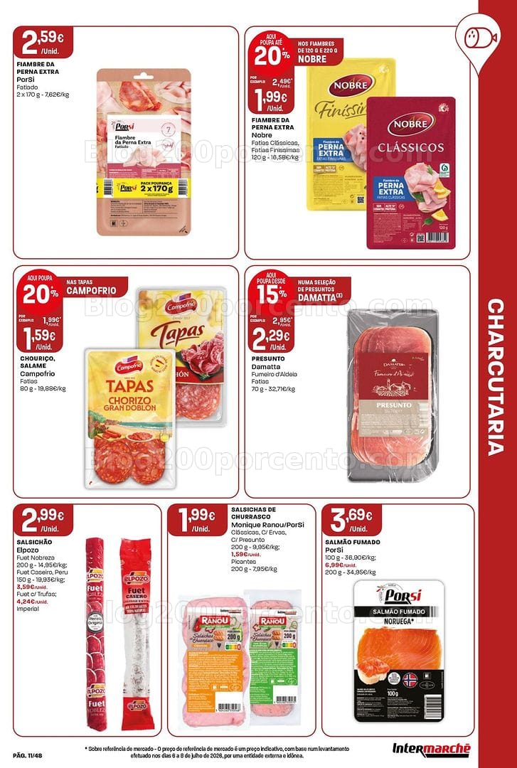 Antevisão Folheto INTERMARCHÉ Super Promoções de 13 a 19 agosto