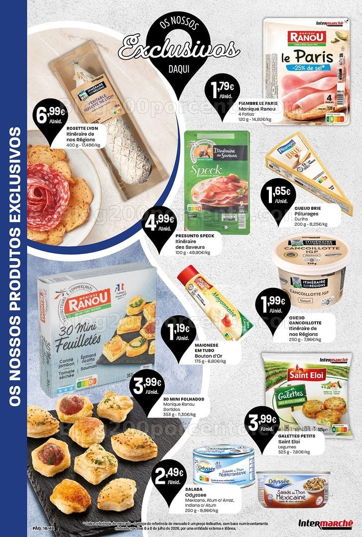 Antevisão Folheto INTERMARCHÉ Super Promoções de 13 a 19 agosto
