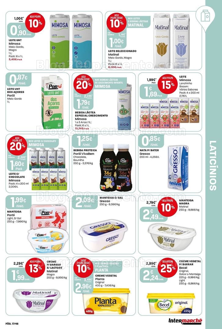 Antevisão Folheto INTERMARCHÉ Super Promoções de 13 a 19 agosto