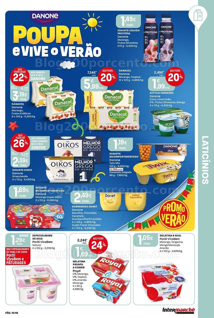 Antevisão Folheto INTERMARCHÉ Super Promoções de 13 a 19 agosto