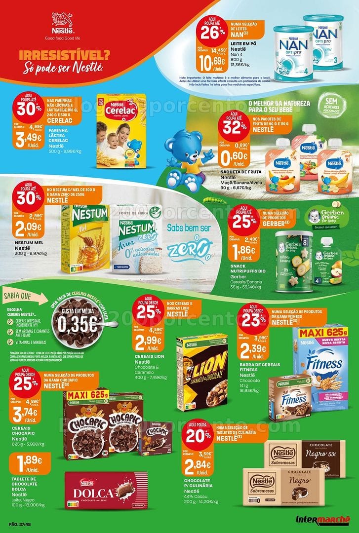 Antevisão Folheto INTERMARCHÉ Super Promoções de 13 a 19 agosto