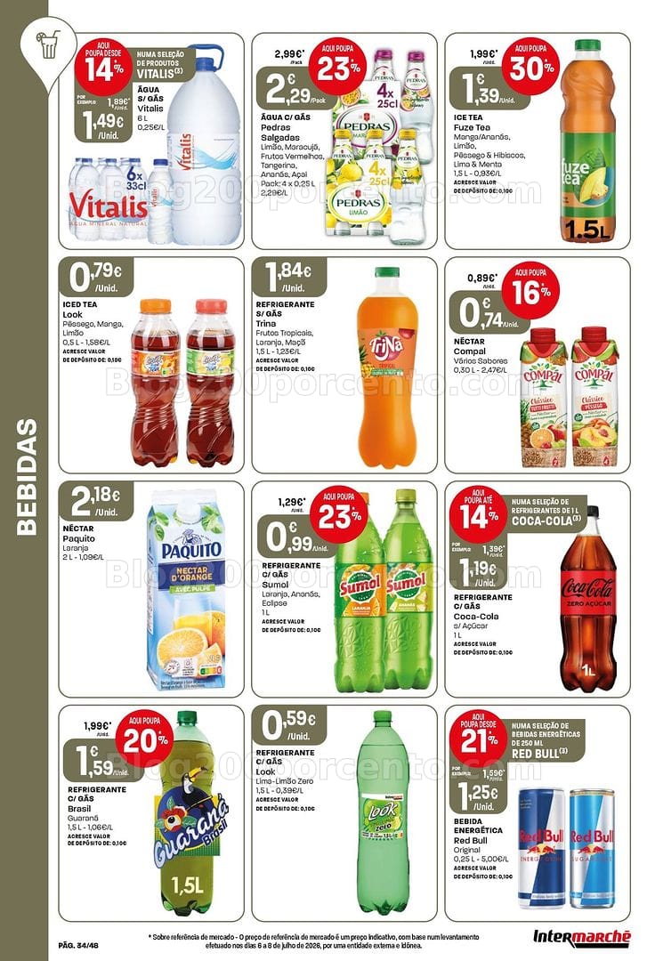 Antevisão Folheto INTERMARCHÉ Super Promoções de 13 a 19 agosto