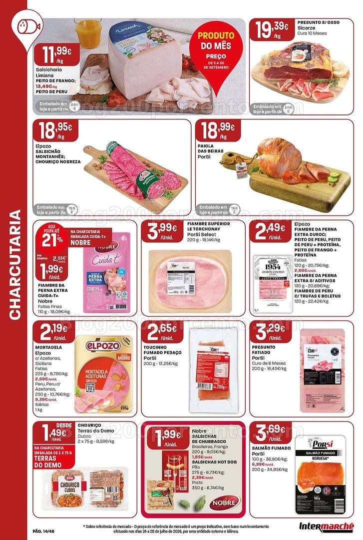 Antevisão Folheto INTERMARCHÉ Super Promoções de 3 a 9 setembro