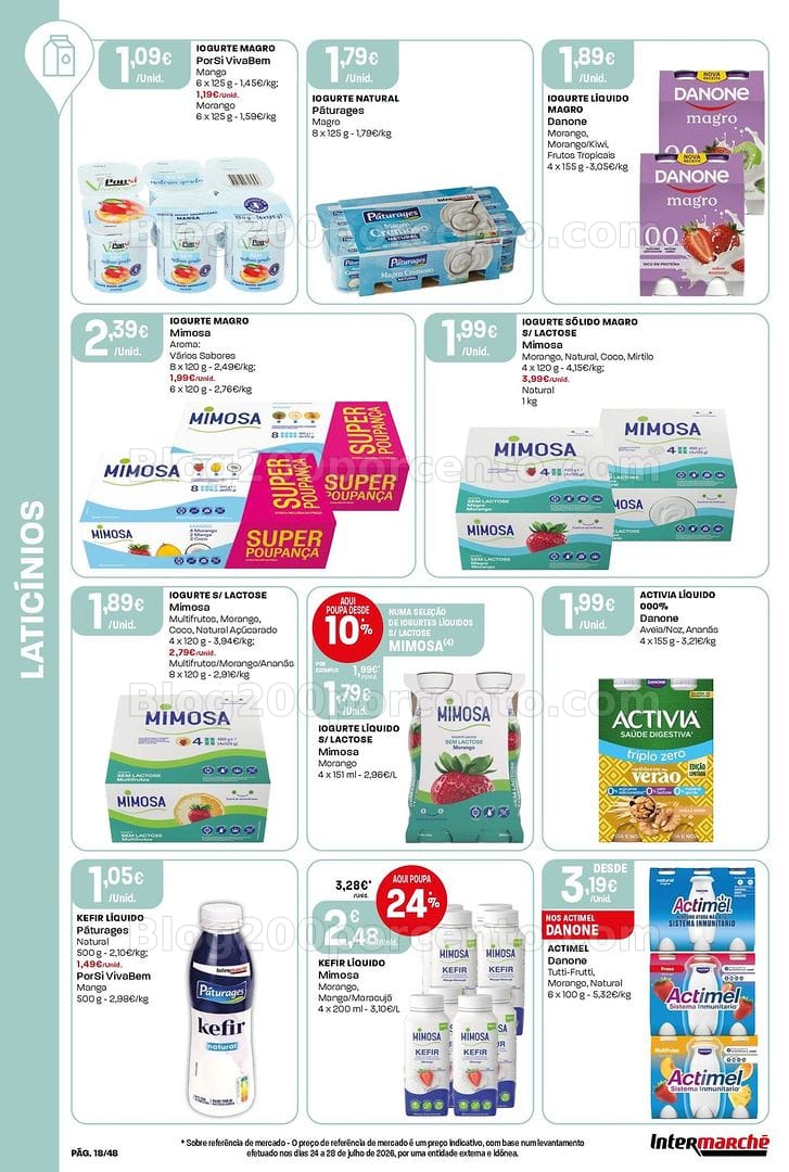 Antevisão Folheto INTERMARCHÉ Super Promoções de 3 a 9 setembro