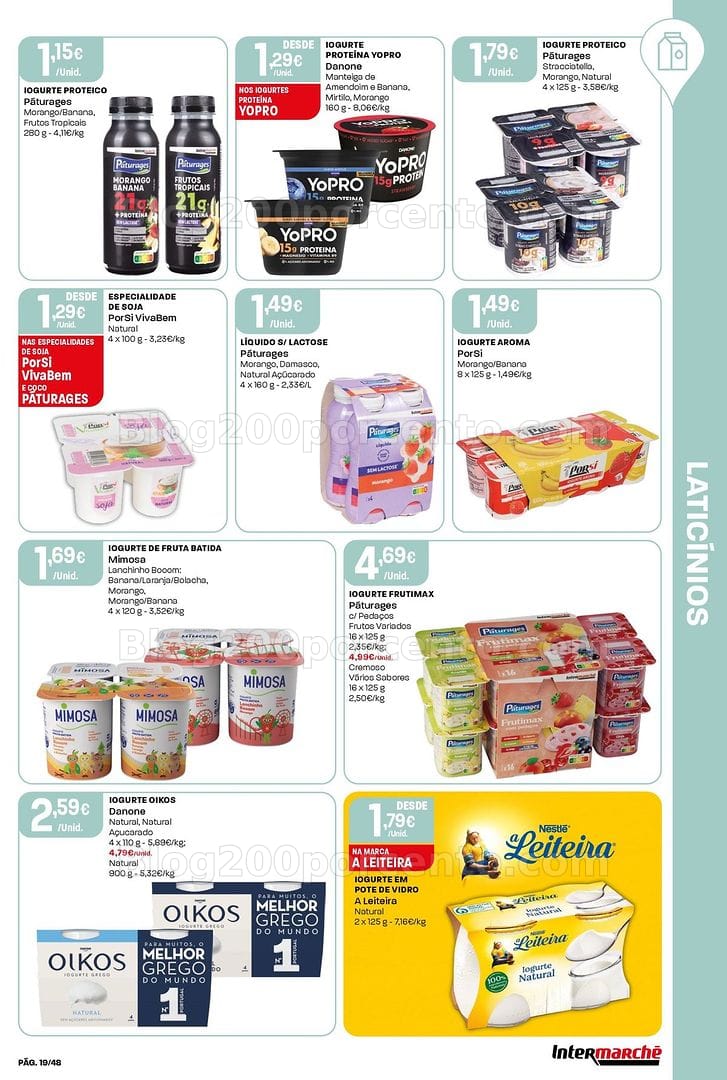 Antevisão Folheto INTERMARCHÉ Super Promoções de 3 a 9 setembro