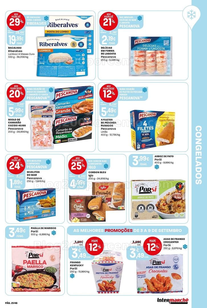Antevisão Folheto INTERMARCHÉ Super Promoções de 3 a 9 setembro