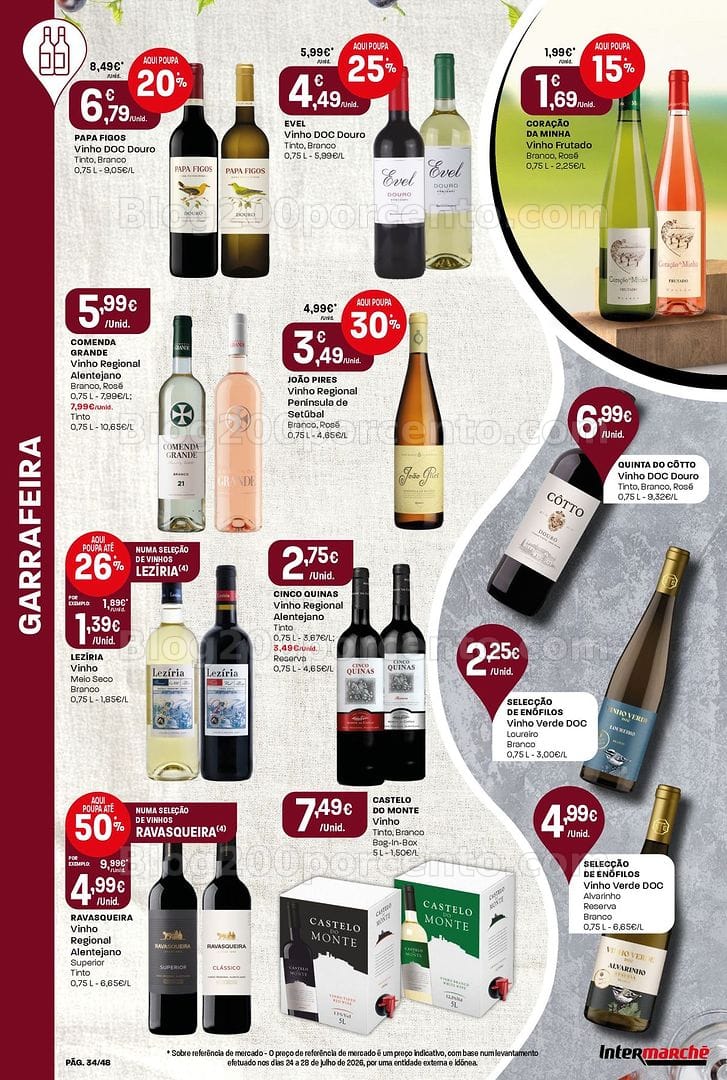 Antevisão Folheto INTERMARCHÉ Super Promoções de 3 a 9 setembro