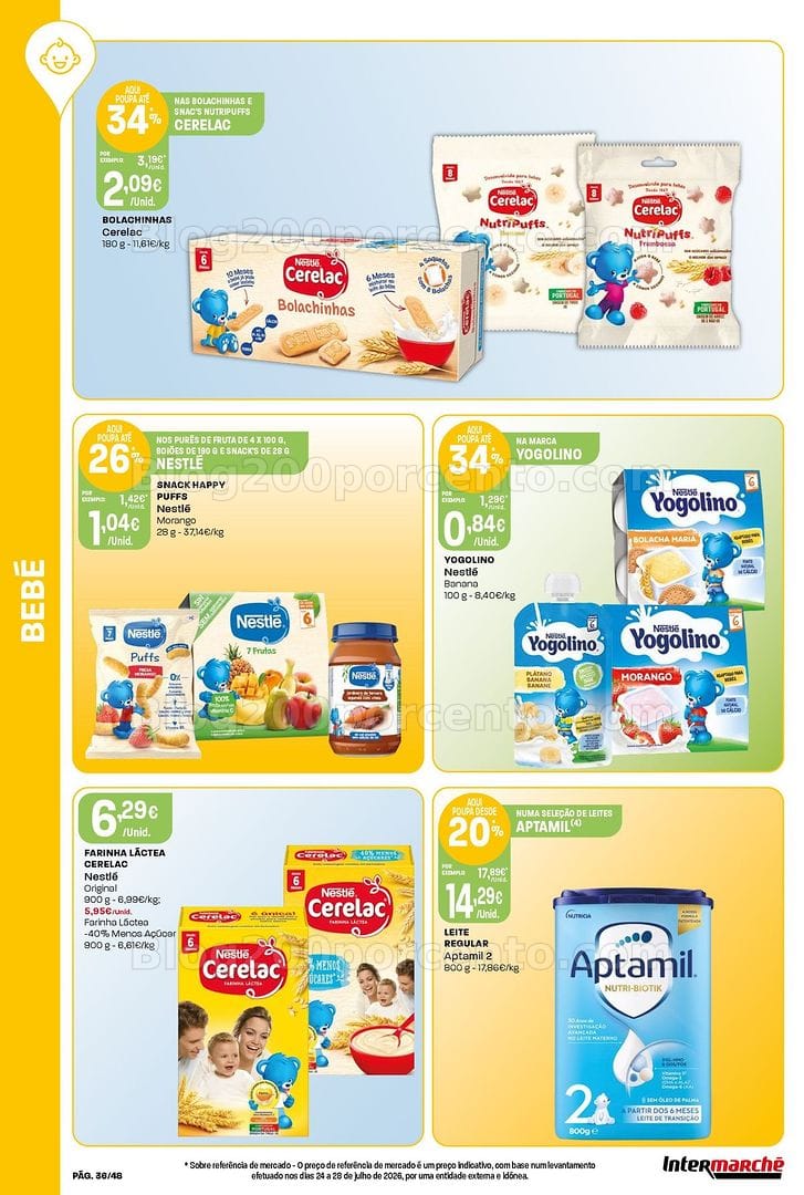 Antevisão Folheto INTERMARCHÉ Super Promoções de 3 a 9 setembro
