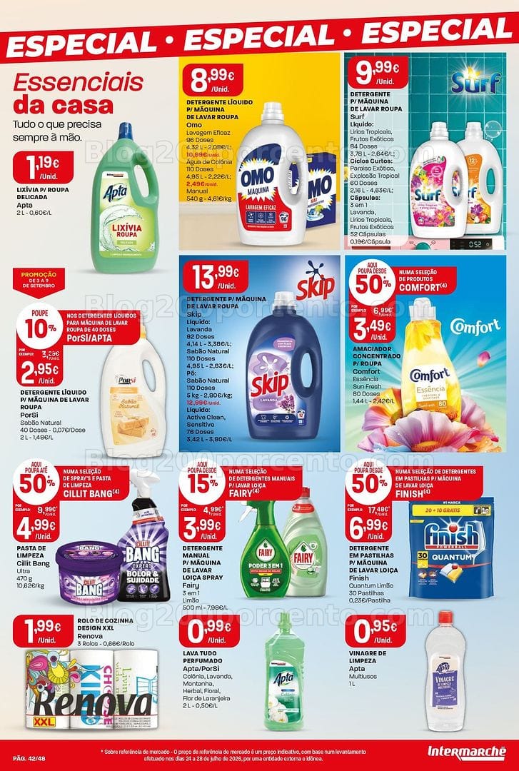 Antevisão Folheto INTERMARCHÉ Super Promoções de 3 a 9 setembro