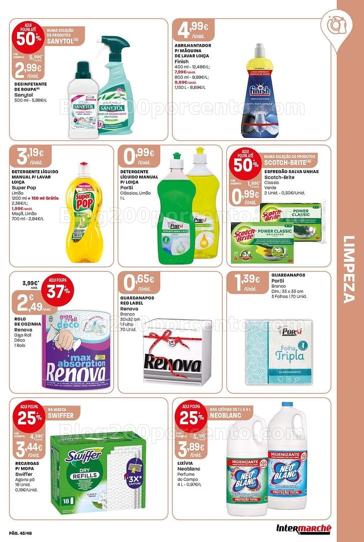 Antevisão Folheto INTERMARCHÉ Super Promoções de 3 a 9 setembro