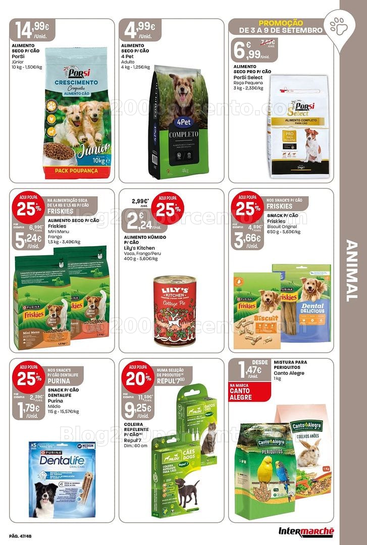 Antevisão Folheto INTERMARCHÉ Super Promoções de 3 a 9 setembro